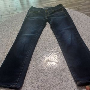 American Eagle Junior Jeans Size 0 Petite Dark Wash Skinny Jeans 28x25